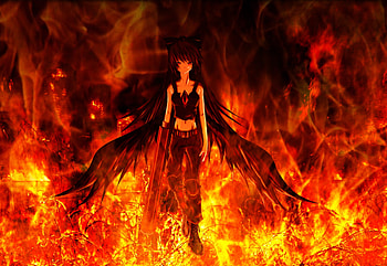Touhou-Reiuji-Utsuho, Touhou, Anime, Utsuho, Reiuji HD wallpaper