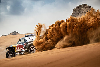 Red Bull Dakar 2021, Rally Raid HD wallpaper
