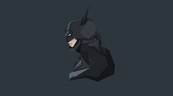 Batman Minimal, batman.artwork, artstation, artist, superheroes, minimalism HD wallpaper