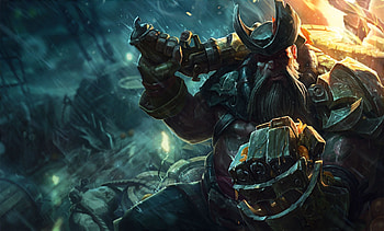 Gangplank, League of Legends, Captivating champion, Gaming excellence HD wallpaper