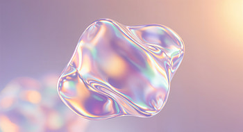 Translucent Abstract Shape, translucent, Abstract, iridescent, 3D rendering HD wallpaper