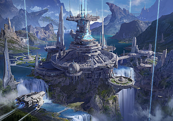 Land of dreams, Sci Fi, city, sci fi city HD wallpaper