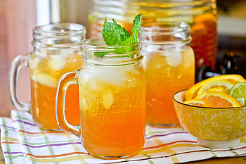 Food, Oranges, Bank, Citrus, Jar, Juice HD wallpaper