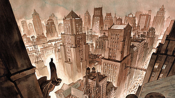 Gotham City, Artist version HD wallpaper