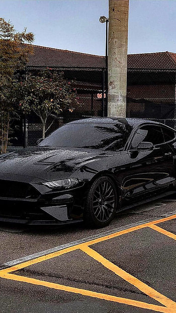 Black Car, Black, Car HD phone wallpaper