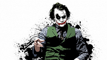 Filme The Dark Knight Joker Papel de Parede HD wallpaper