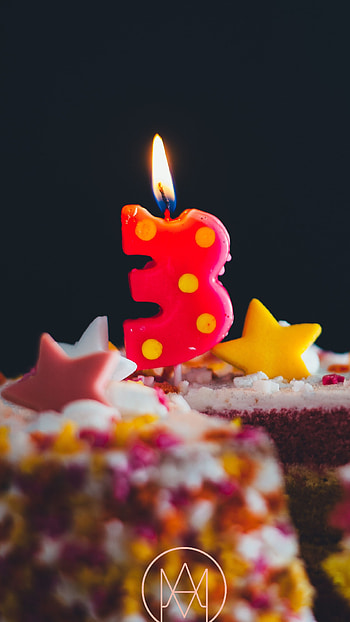 Happy Birtay, Candle HD phone wallpaper