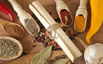 Herbs and spices, Gastronomic delight, Savory essence, Flavor symphony HD wallpaper