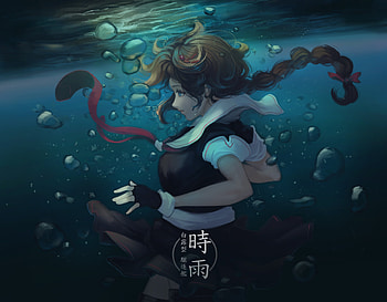 Shigure (Kancolle), Anime, Kantai Collection HD wallpaper