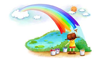Rainbow HD wallpaper