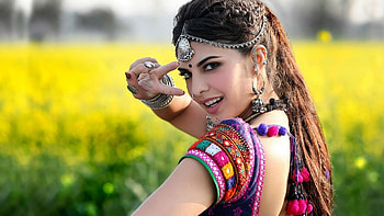 Model In Indian Dress, model, girls HD wallpaper
