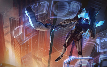 Ashe League of Legends artwork, resolution, , Backgrounds HD wallpaper