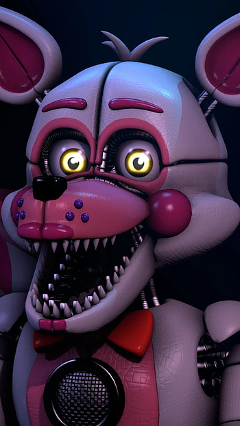 Funtime foxy, red, magenta HD phone wallpaper
