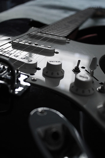 Music, Close-Up, Guitar, Musical Instrument, Strings, Electric Guitar HD phone wallpaper