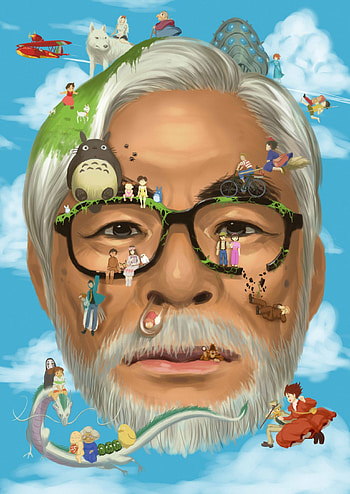 Hayao Miyazaki, High-resolution , Celebrity HQ HD phone wallpaper