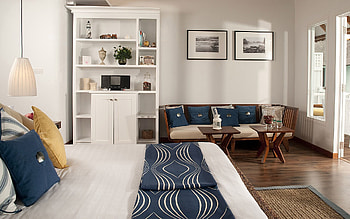 Interior, Miscellanea, Miscellaneous, Room, Furniture, Bed, Modern, Up To Date HD wallpaper