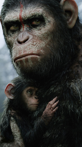Dawn of the Planet of the Apes (2022) movie HD phone wallpaper