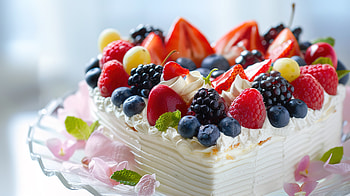Delicious cake, food, cake, Gourmet, dessert HD wallpaper