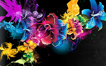 Flowers, Background HD wallpaper