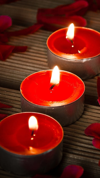 Candles , Small Candles, romantic HD phone wallpaper