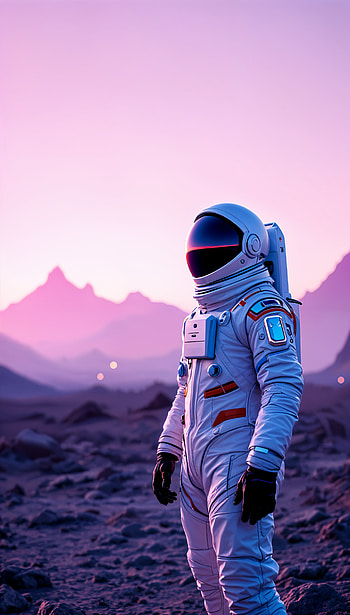 Astronaut Serenity: Stunning Space , astronaut, Sci Fi HD phone wallpaper