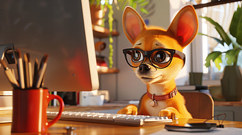 Chihuahua Office Assistant, chihuahua HD wallpaper