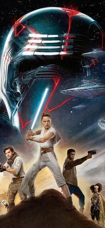Star Wars , Immersive designs, Iconic characters, Digital artwork HD phone wallpaper