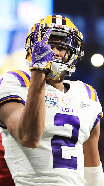 Justin Jefferson, White Jersey HD phone wallpaper