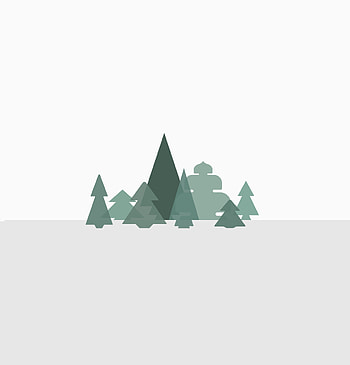 Forest, trees, minimal, art HD phone wallpaper