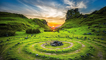Scottish , Visual extravaganza, Portable scenery, Captivating pixels HD wallpaper