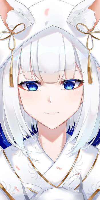 Kaga — Azur Lane: White Fox , Anime, Azur Lane HD phone wallpaper
