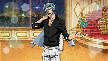 Grimmjow Jaggerjack, Bleach Brave Souls, White Day version, Anime game HD wallpaper