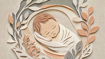 Newborn Serenity — Cradle, Baby, Nursery HD wallpaper