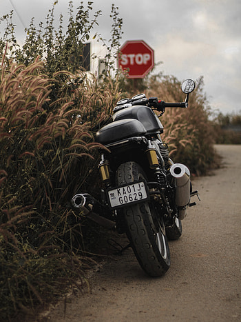 Motorcycles, Back View, Rear View, Motorcycle, Bike HD phone wallpaper