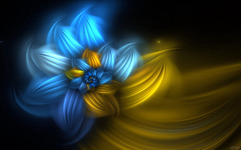 Abstract, Flower, Lines, Paint, Spiral HD wallpaper