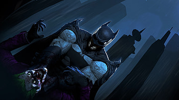 Batman, Joker, Comics HD wallpaper