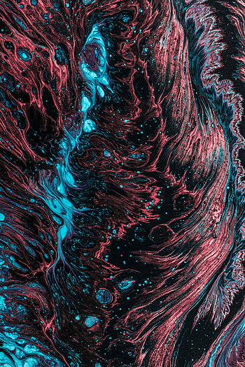 Abstract, Divorces, Multicolored, Motley, Paint, Stains, Spots HD phone wallpaper