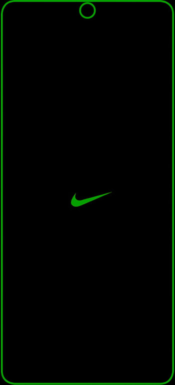 Nike Green A52, Black HD phone wallpaper