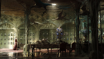 Ephrael in The Hall of Birds, fantasy, place HD wallpaper
