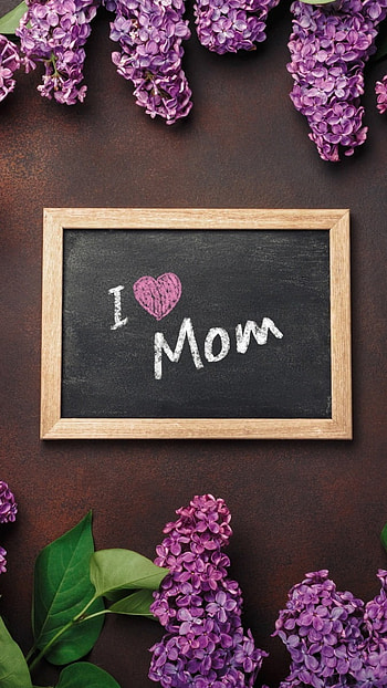 Mothers Day, Purple, Flowers Decoration HD phone wallpaper