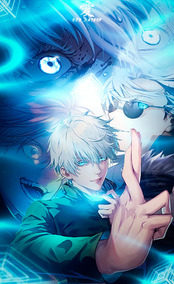 Gojo, jujutsu, animes, gojosatoru, anime HD phone wallpaper