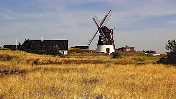 Man Made - Windmill HD wallpaper