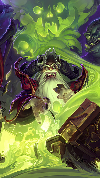 Video game Hearthstone, Heroes of Warcraft, Digital card game, Epic battles HD phone wallpaper