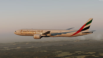 Sunrise at 37, 000 feet, Tranquil views, Spectacular moments, In-flight serenity HD wallpaper