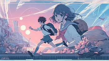Anime Full, Anime, minimalist, Romantic, minimalist anime HD wallpaper