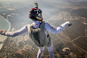 Inka Tiitto, Skysurfing HD wallpaper