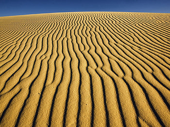 Nature, Sand, Desert, Patterns, Lines, Stripes, Streaks, Dunes, Links HD wallpaper
