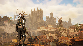 Tainted Grail: The Fall of Avalon – Epic Video Game Scene, video game, Tainted Grail: The Fall of Avalon HD wallpaper