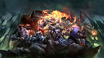 Karthus, League of Legends, , Background HD wallpaper