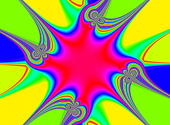 RAINBOW FRACTAL, FRACTAL, CREATION, ABSTRACT, RAINBOW HD wallpaper
